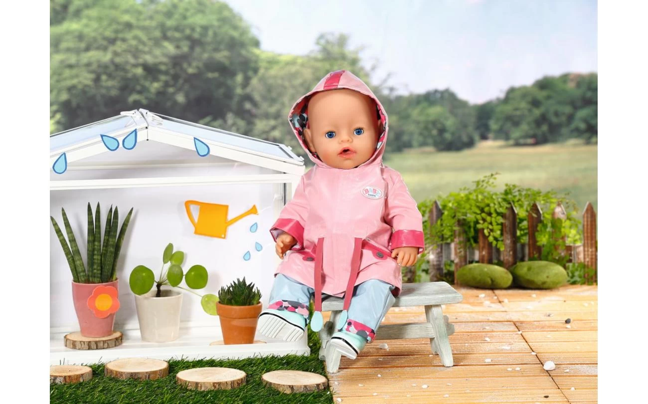 Zapf Creation Baby Born Deluxe Regenpret Set 13 Zapf Creation Baby Born Deluxe Regenpret Set - Afbeelding 13