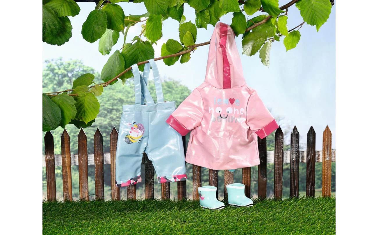 Zapf Creation Baby Born Deluxe Regenpret Set 15 Zapf Creation Baby Born Deluxe Regenpret Set - Afbeelding 15