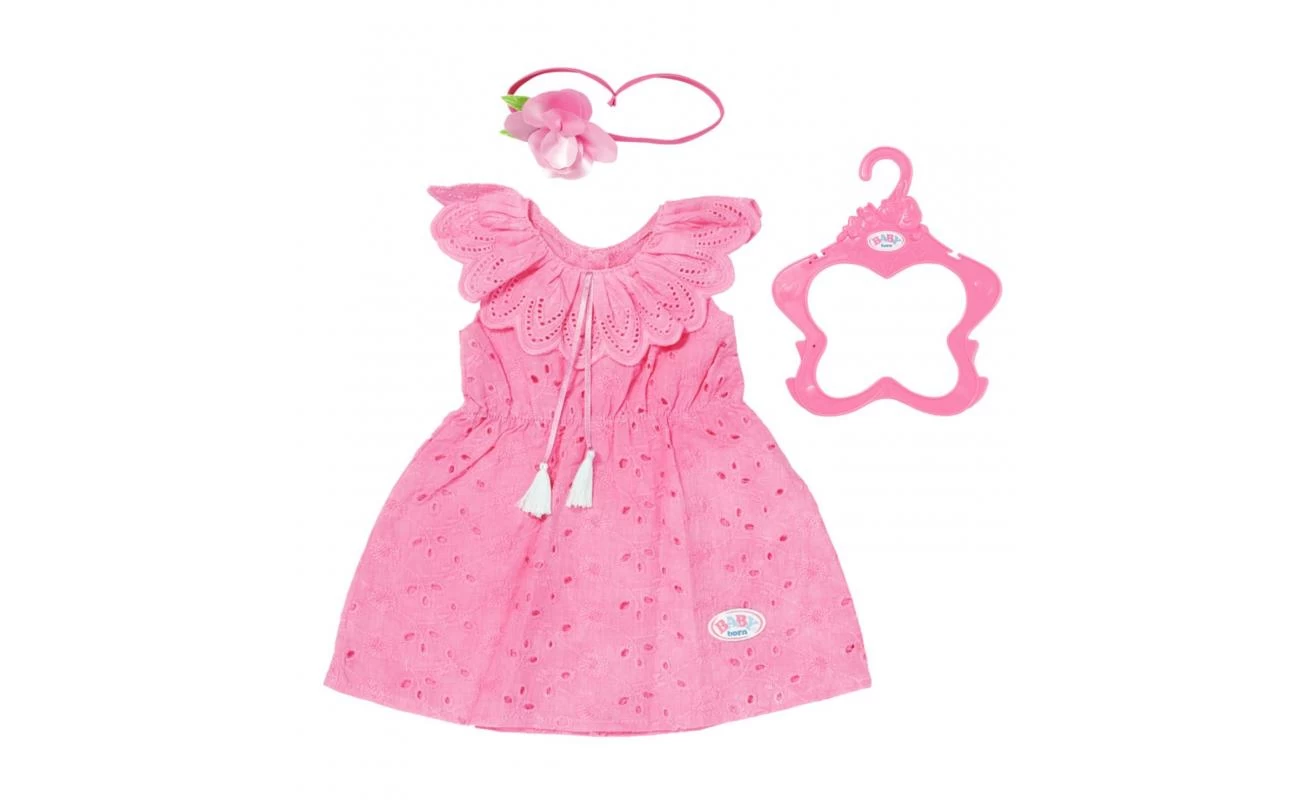 Zapf Creation Baby Born Trendy Bloemenjurk 43cm 1 Zapf Creation Baby Born Trendy Bloemenjurk 43cm