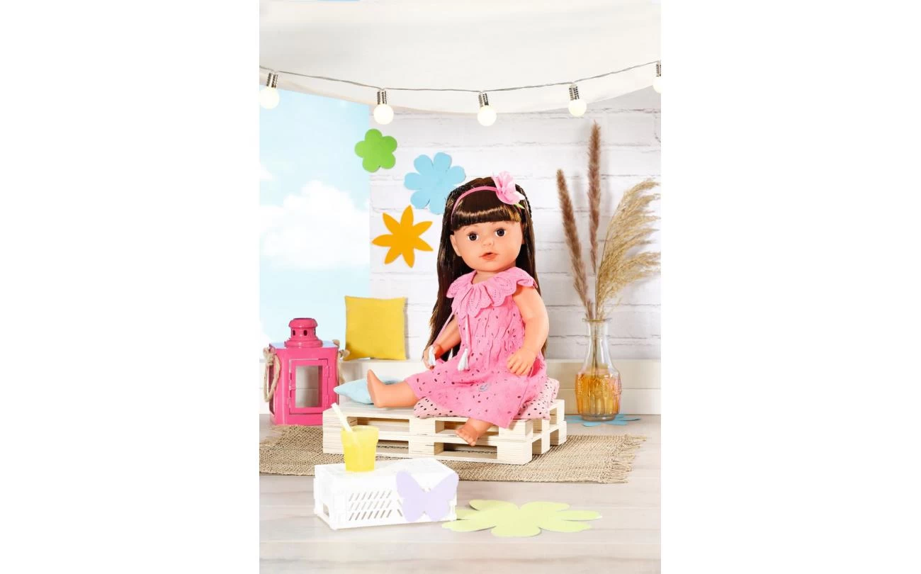 Zapf Creation Baby Born Trendy Bloemenjurk 43cm 3 Zapf Creation Baby Born Trendy Bloemenjurk 43cm - Afbeelding 3