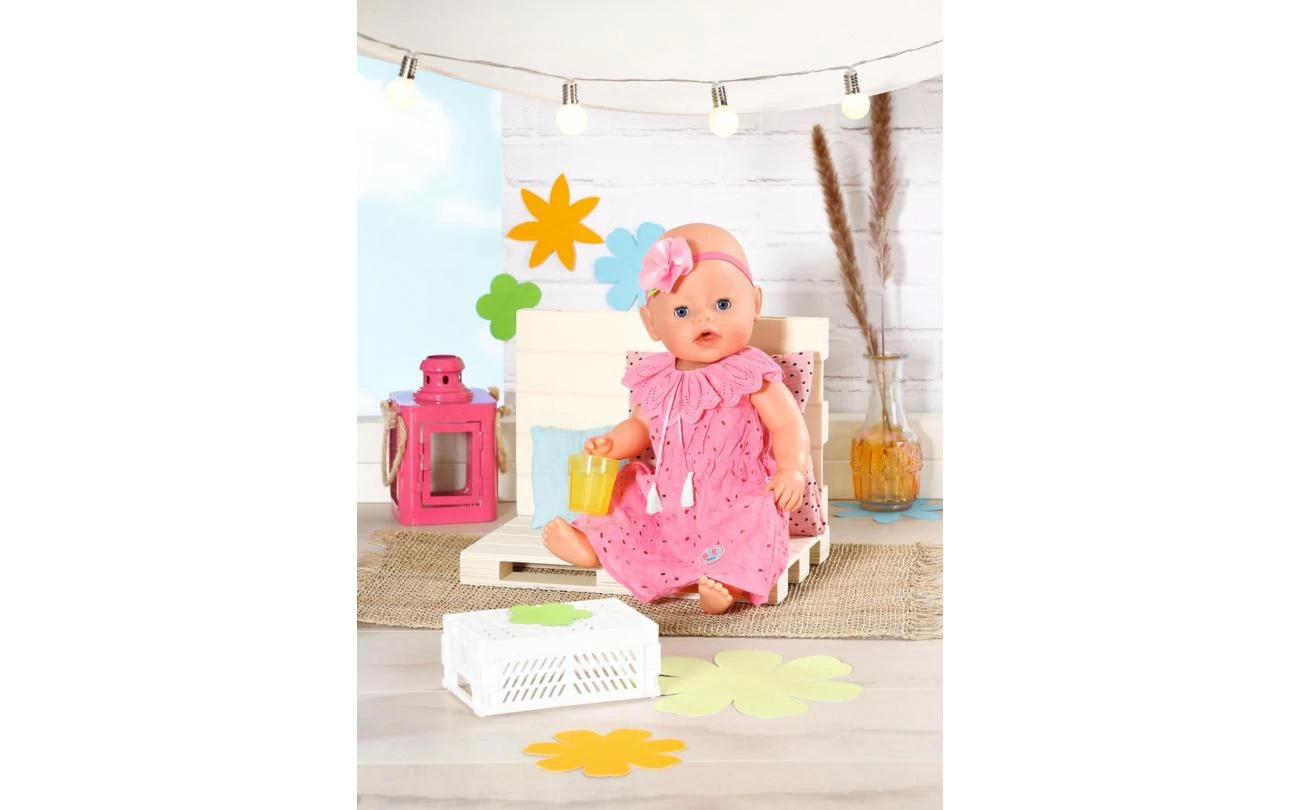 Zapf Creation Baby Born Trendy Bloemenjurk 43cm 4 Zapf Creation Baby Born Trendy Bloemenjurk 43cm - Afbeelding 4