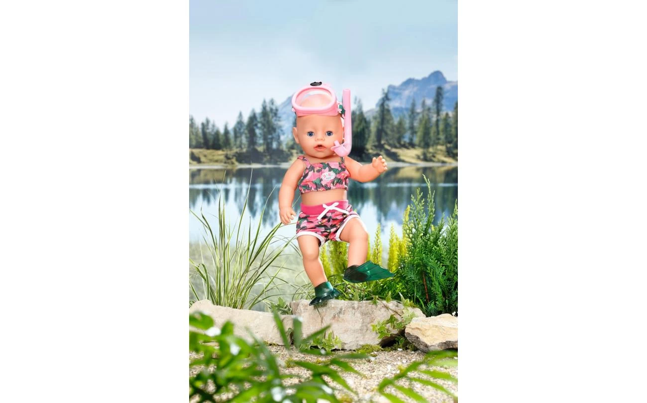 Zapf Creation Baby Born Weekend Deluxe Snorkeling 43cm 4 Zapf Creation Baby Born Weekend Deluxe Snorkeling 43cm - Afbeelding 4