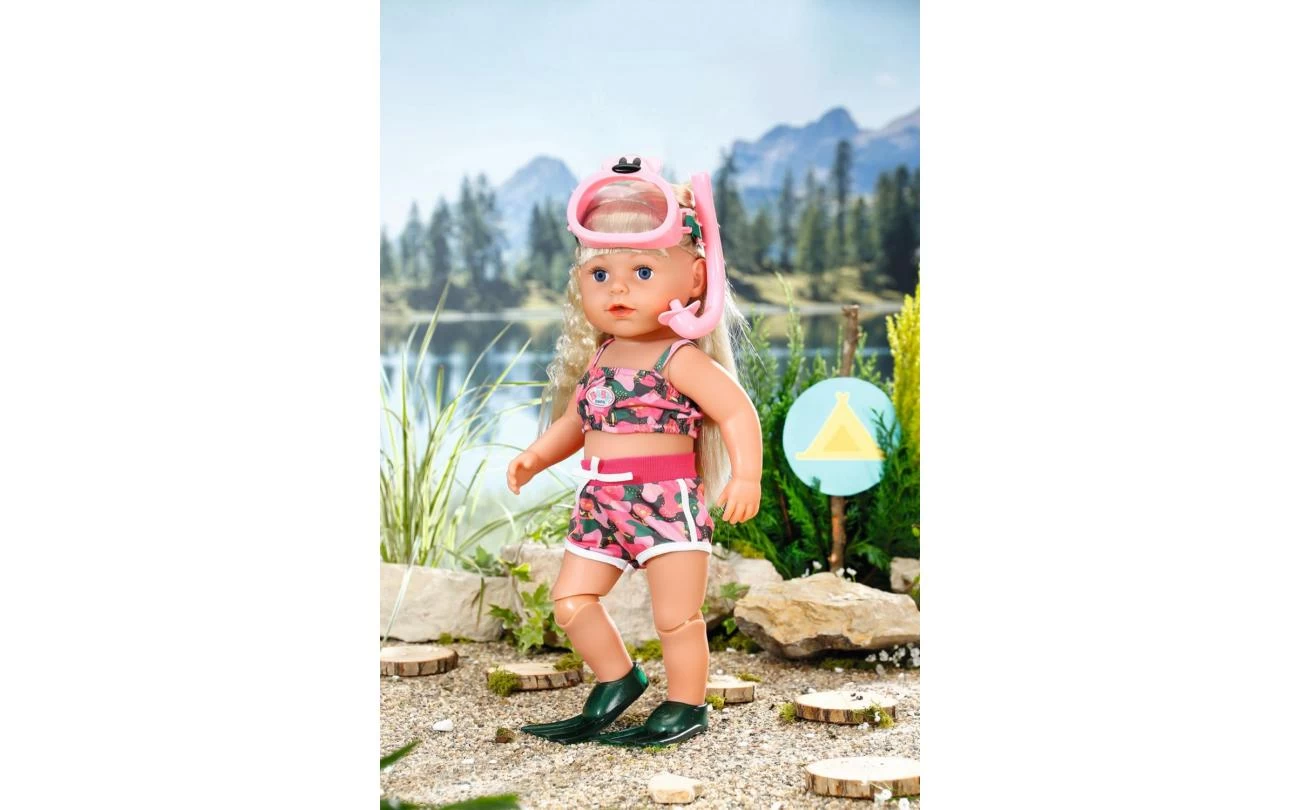Zapf Creation Baby Born Weekend Deluxe Snorkeling 43cm 5 Zapf Creation Baby Born Weekend Deluxe Snorkeling 43cm - Afbeelding 5