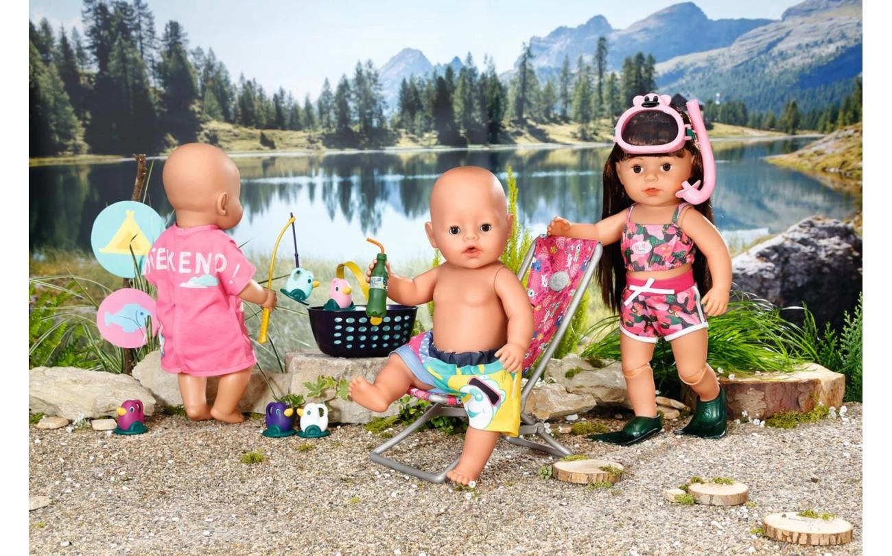 Zapf Creation Baby Born Weekend Deluxe Snorkeling 43cm 9 Zapf Creation Baby Born Weekend Deluxe Snorkeling 43cm - Afbeelding 9