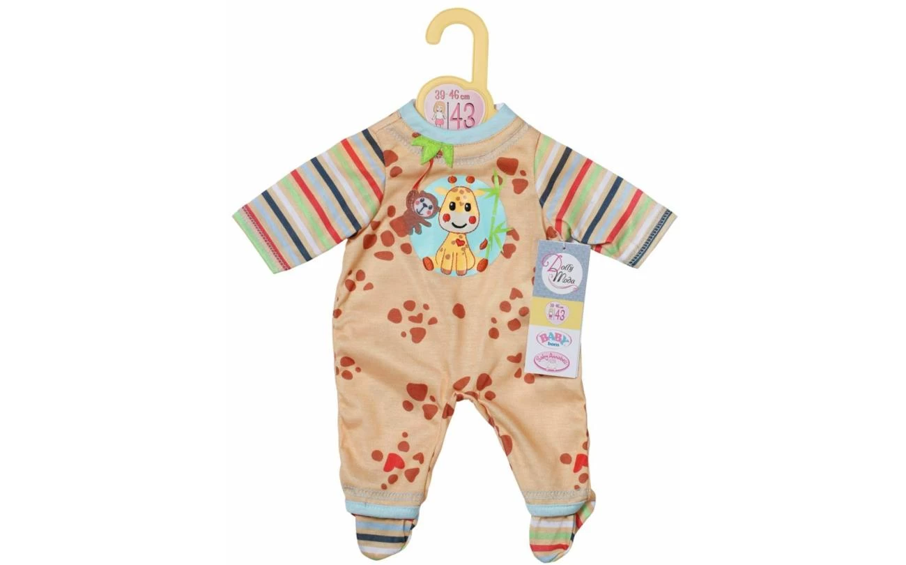 Zapf Creation Dolly Moda Rompertje Met Giraf 43cm 2 Zapf Creation Dolly Moda Rompertje Met Giraf 43cm - Afbeelding 2