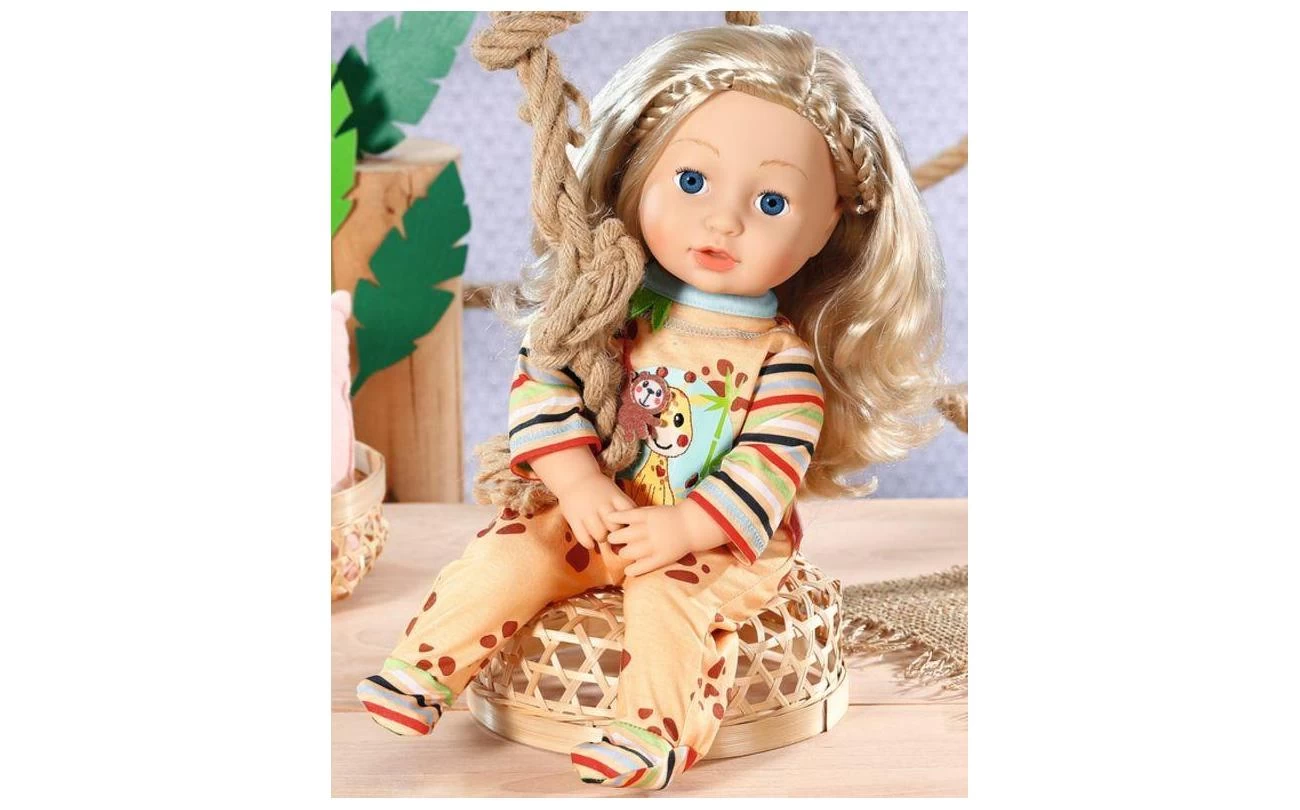 Zapf Creation Dolly Moda Rompertje Met Giraf 43cm 3 Zapf Creation Dolly Moda Rompertje Met Giraf 43cm - Afbeelding 3