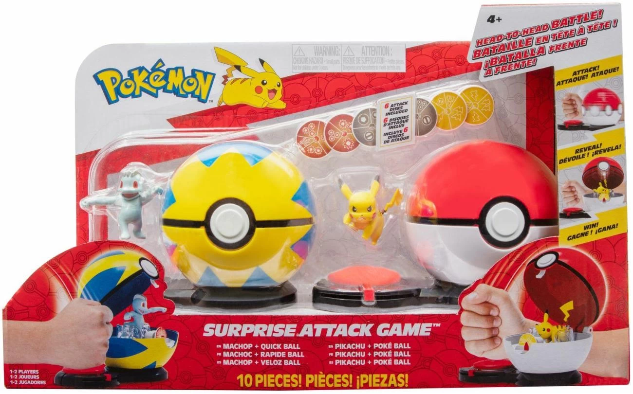 Pokemon Poke Ball Battle Game - Wave 2 Ass. 1 Pokemon Poke Ball Battle Game - Wave 2 Ass.