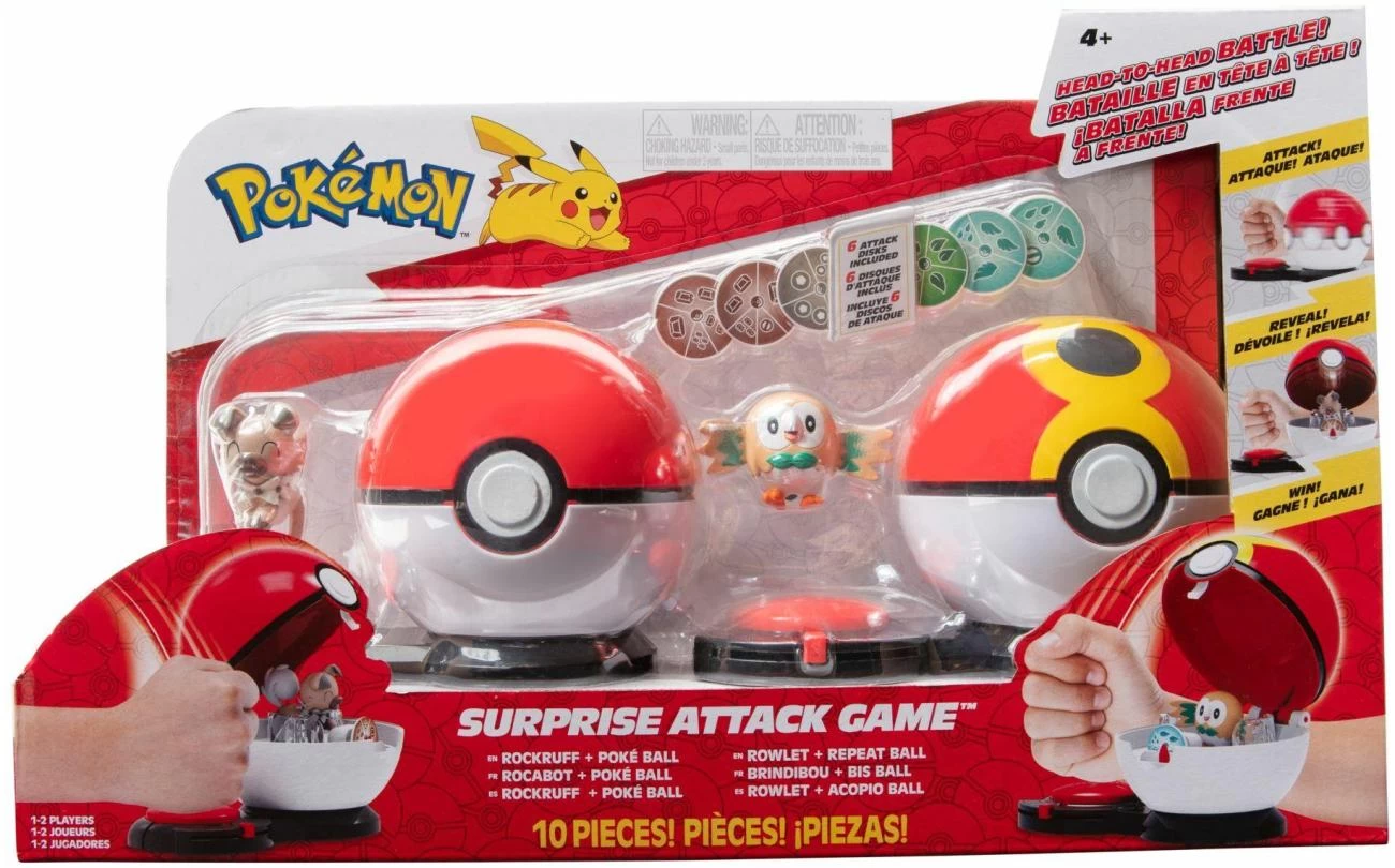 Pokemon Poke Ball Battle Game - Wave 2 Ass. 3 Pokemon Poke Ball Battle Game - Wave 2 Ass. - Afbeelding 3