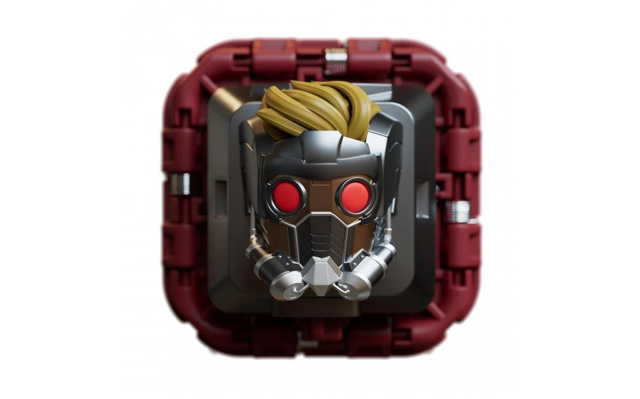 Marvel Guardians Battle Cube - Gamora Vs Star-Lord 2-Pack 2 Marvel Guardians Battle Cube - Gamora Vs Star-Lord 2-Pack - Afbeelding 2