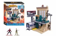 Marvel Spider-Man Daily Bugle Speelset Met 2 Nano Figuren