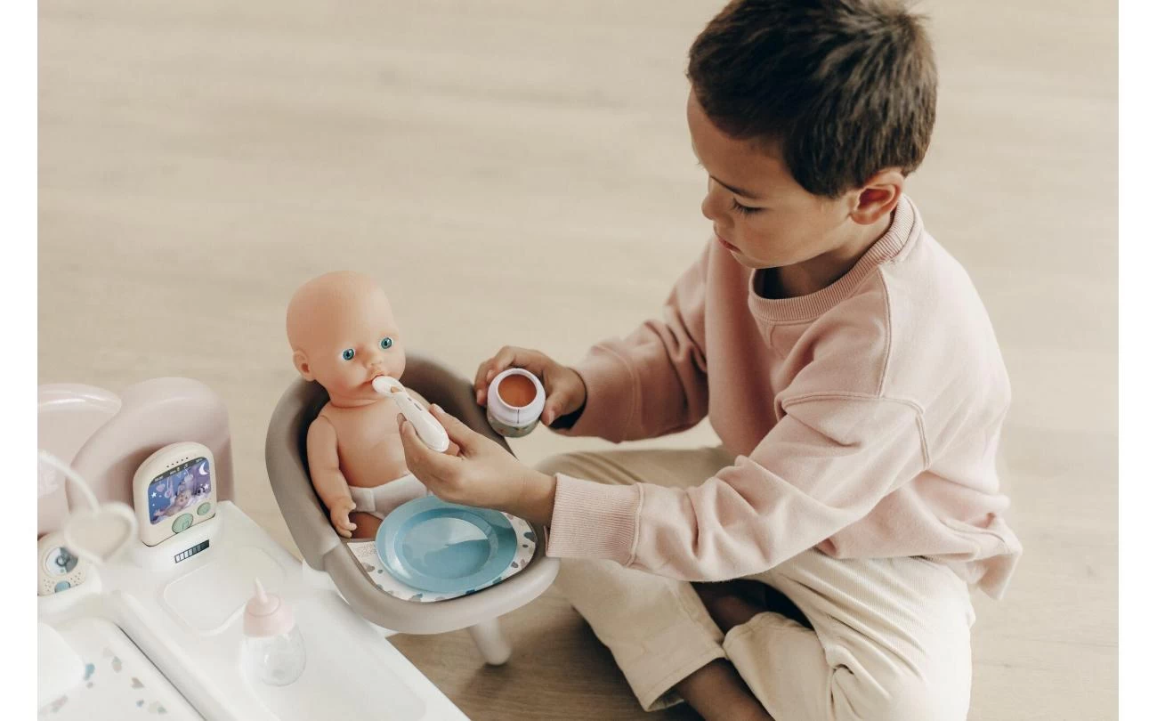 Smoby Baby Nurse Elektronische Poppenkamer Met Pop 5 Smoby Baby Nurse Elektronische Poppenkamer Met Pop - Afbeelding 5