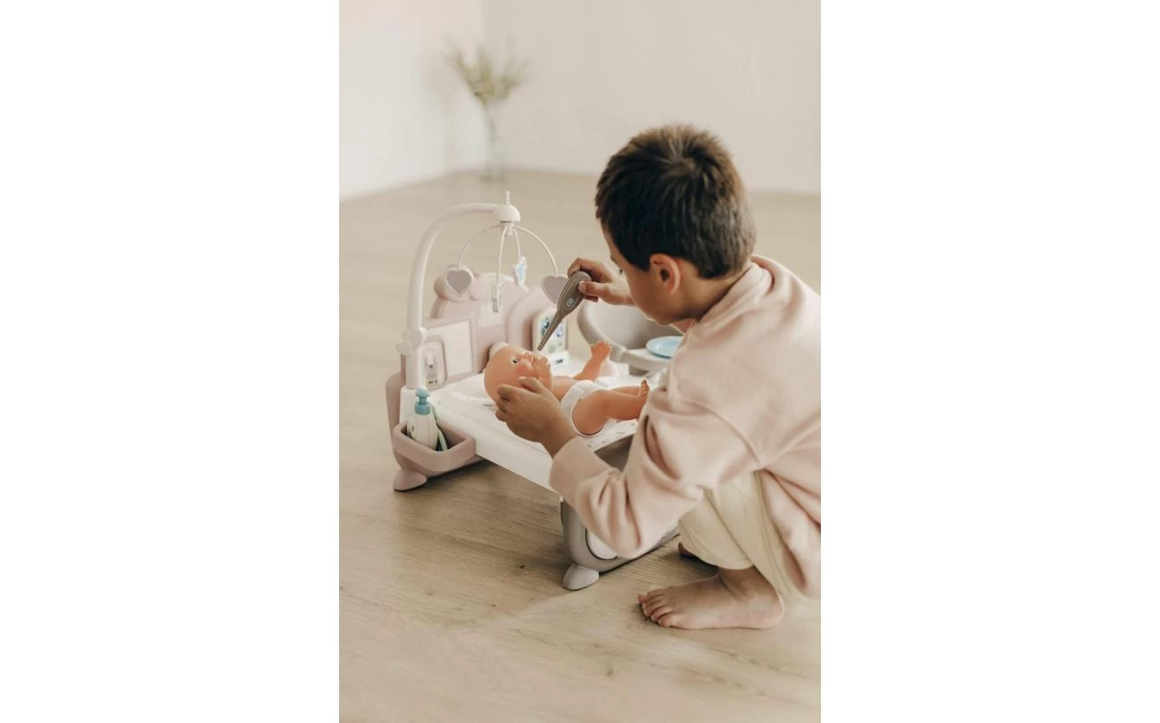 Smoby Baby Nurse Elektronische Poppenkamer Met Pop 9 Smoby Baby Nurse Elektronische Poppenkamer Met Pop - Afbeelding 9