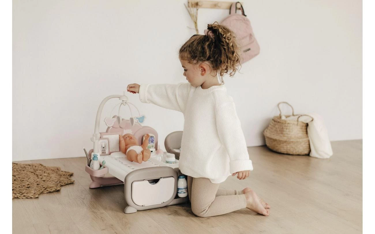 Smoby Baby Nurse Elektronische Poppenkamer Met Pop 10 Smoby Baby Nurse Elektronische Poppenkamer Met Pop - Afbeelding 10