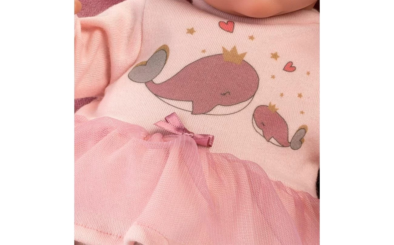 LLORENS Mimi 42cm Met Draagstoel Roze 5 LLORENS Mimi 42cm Met Draagstoel Roze - Afbeelding 5