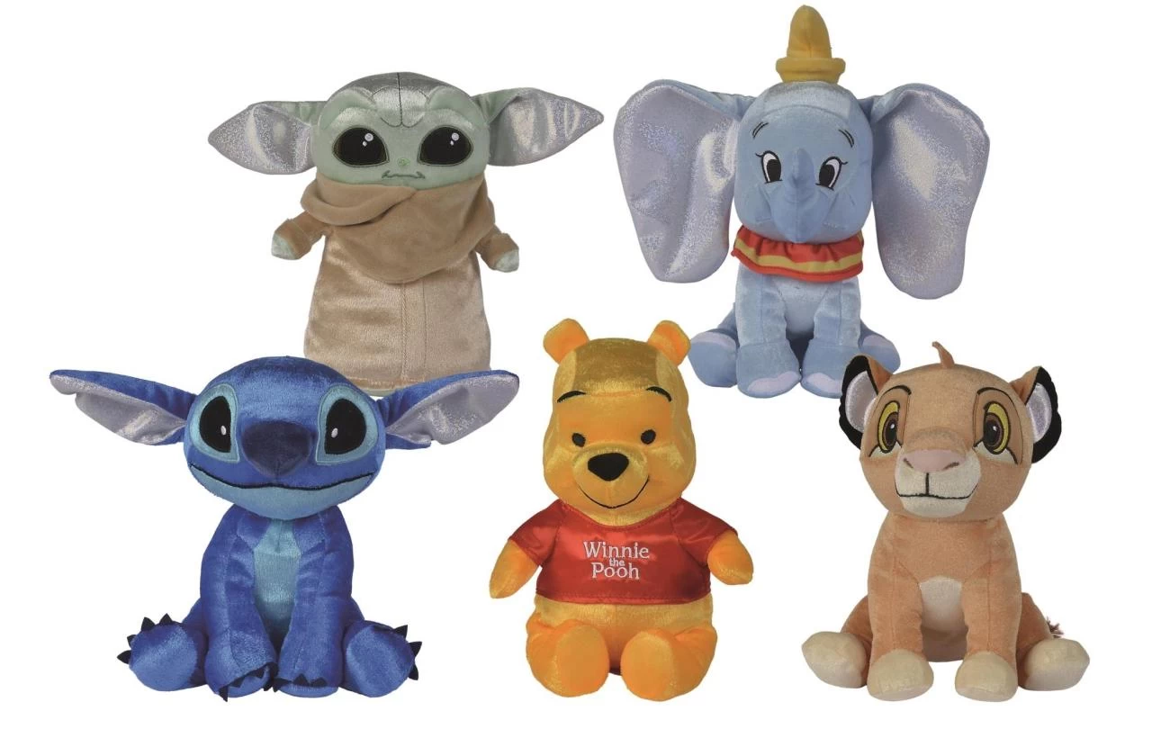 Disney Platinum Pluche 25cm 5asstd 1 Disney Platinum Pluche 25cm 5asstd