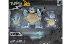 Pokemon Evolution Multipack Squirtle, Wartortle & Blastoise