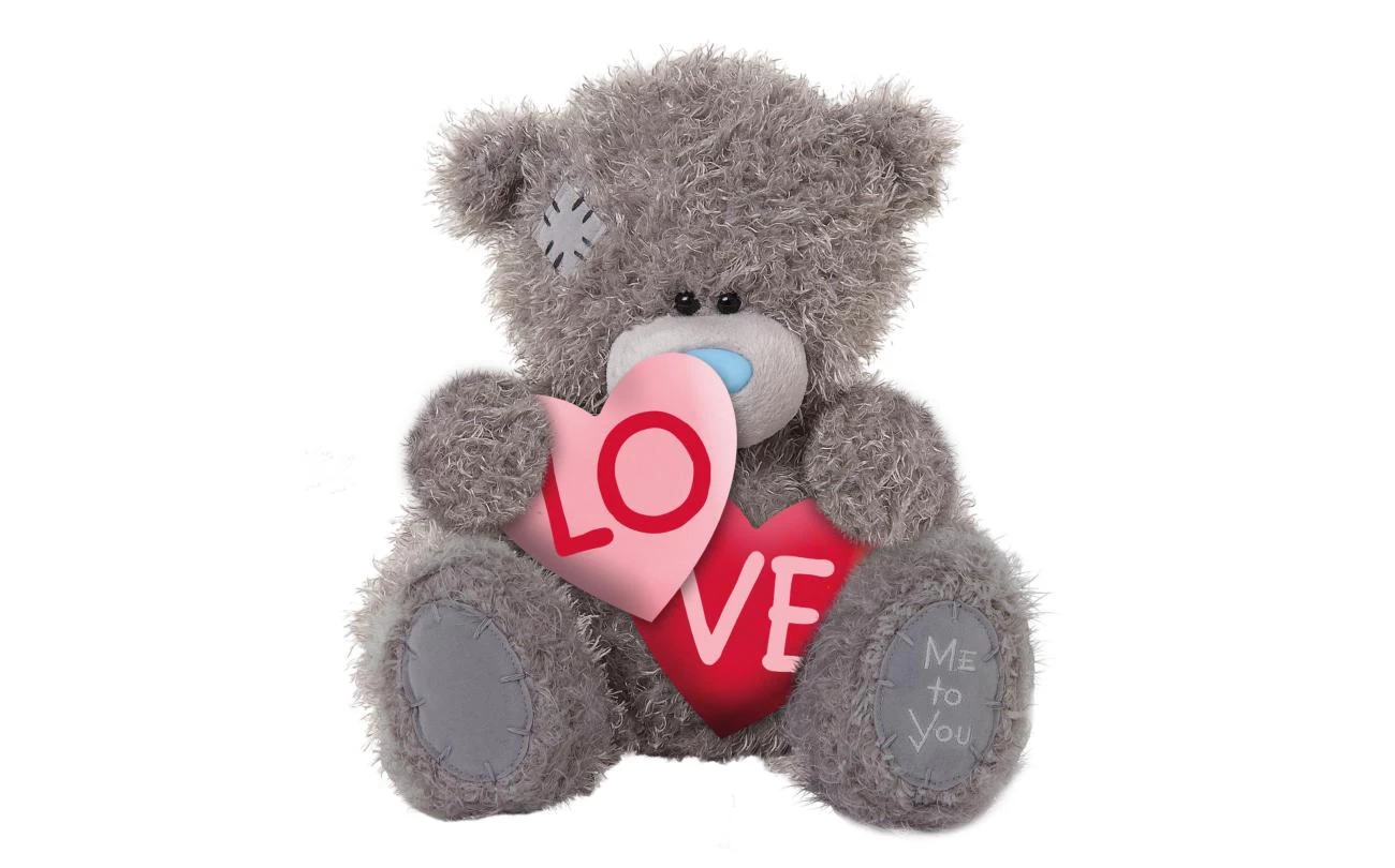 Me To You Beer 24cm Dubbel Hart LOVE 1 Me To You Beer 24cm Dubbel Hart LOVE