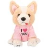 Top Model TOPModel Knuffel Hond Corgi Lotti 18 Cm