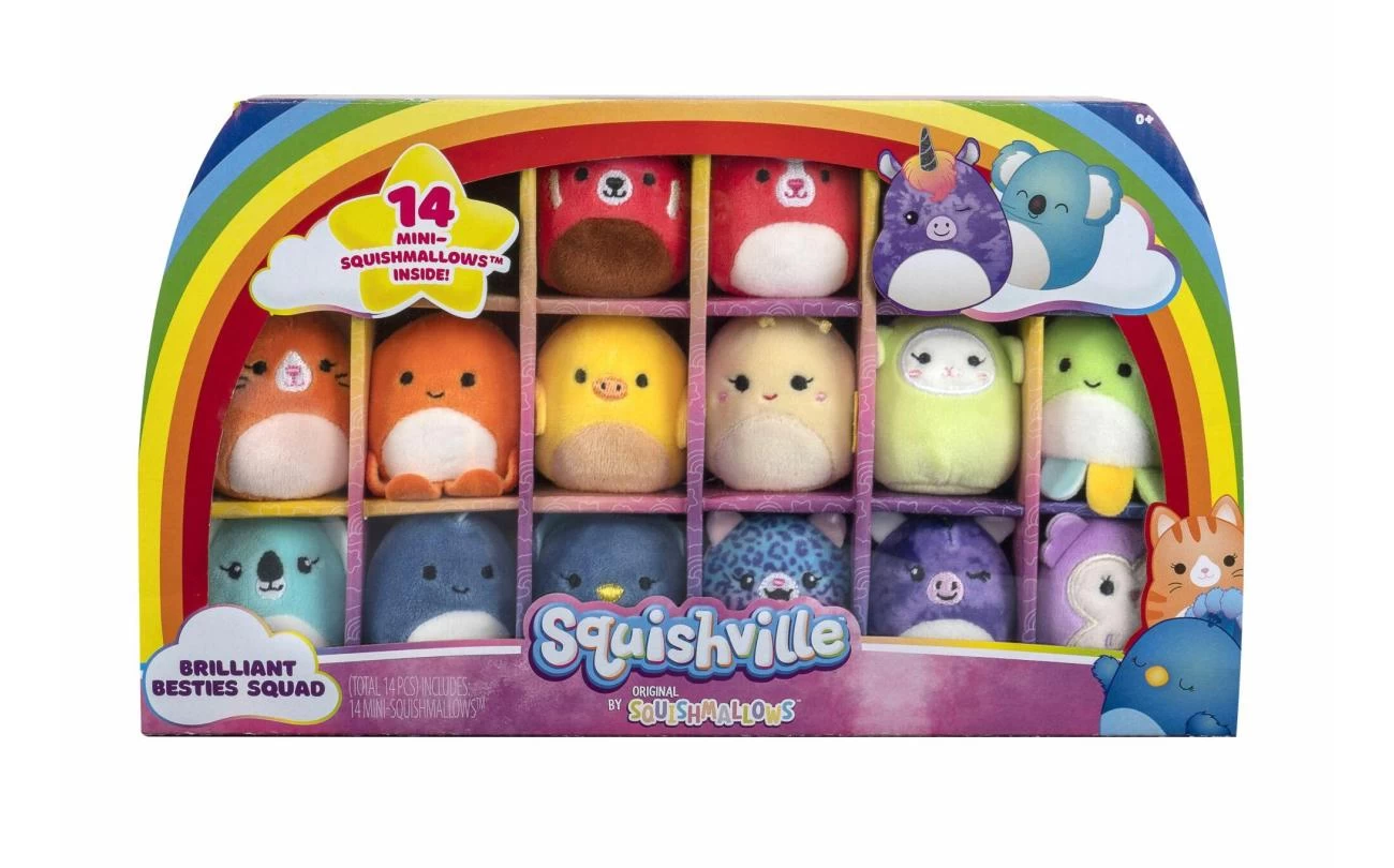 Squishville Squishmallow 14-Pack 5cm Figuren - Briliant Besties 1 Squishville Squishmallow 14-Pack 5cm Figuren - Briliant Besties