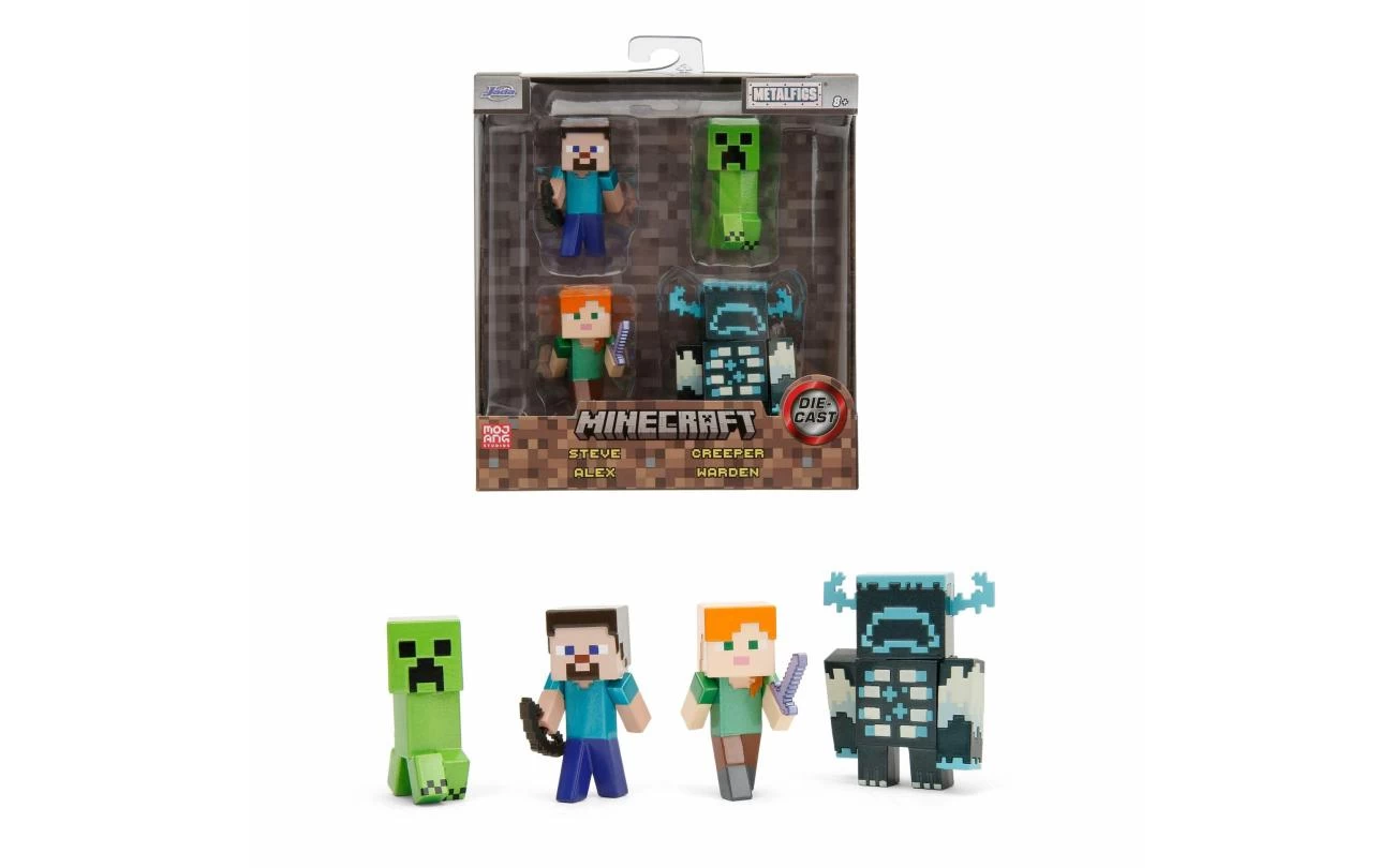 Minecraft Verzamelfiguren 6cm 4-pack 1 Minecraft Verzamelfiguren 6cm 4-pack
