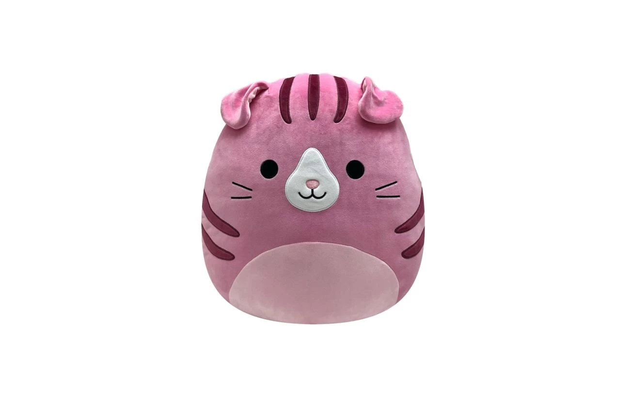 Squishmallows Geraldine The Pink Scottish Fold Cat 40cm 1 Squishmallows Geraldine The Pink Scottish Fold Cat 40cm