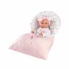 LLORENS Mimi 40cm In Roze Zak Met Strik
