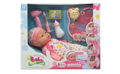 Zieke Baby 41cm Met Oplichtende Wangen
