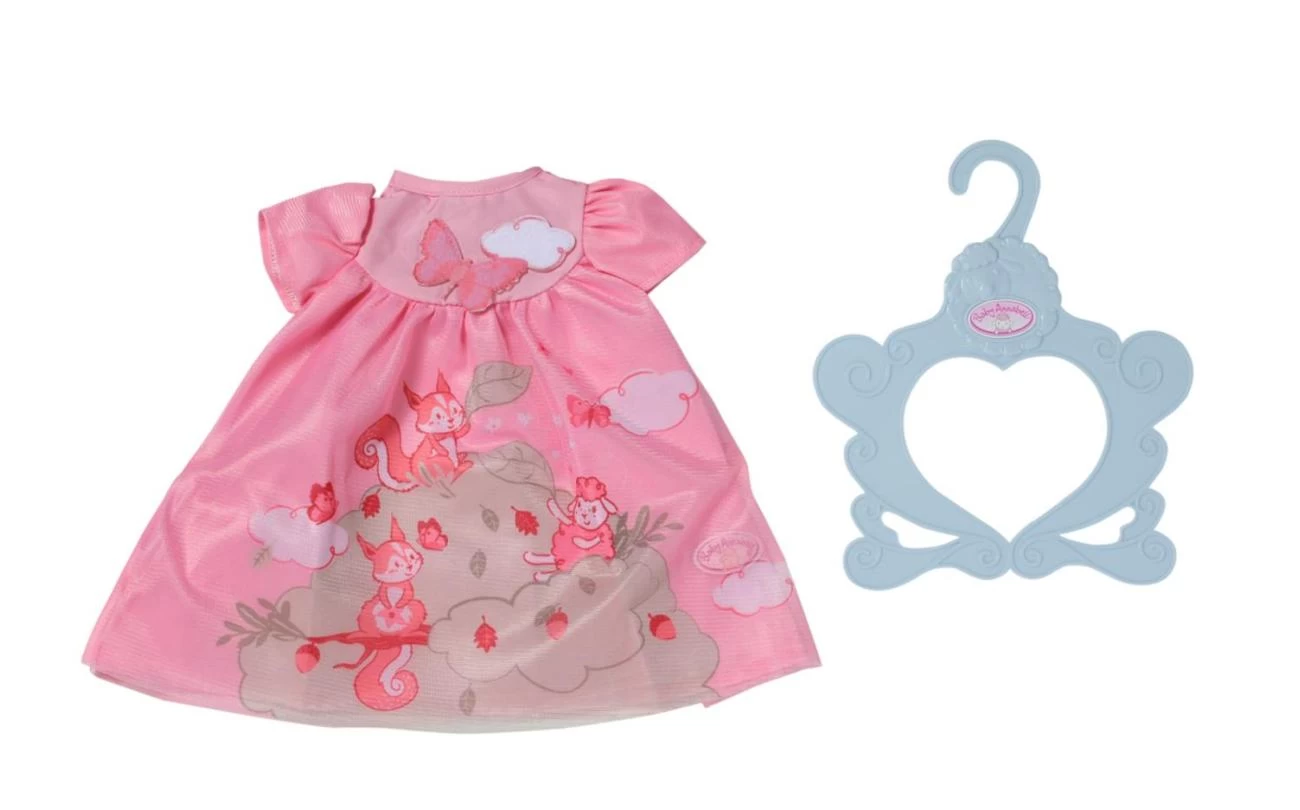 Zapf Creation Baby Annabell Roze Eekhoornjurk 43cm 1 Zapf Creation Baby Annabell Roze Eekhoornjurk 43cm