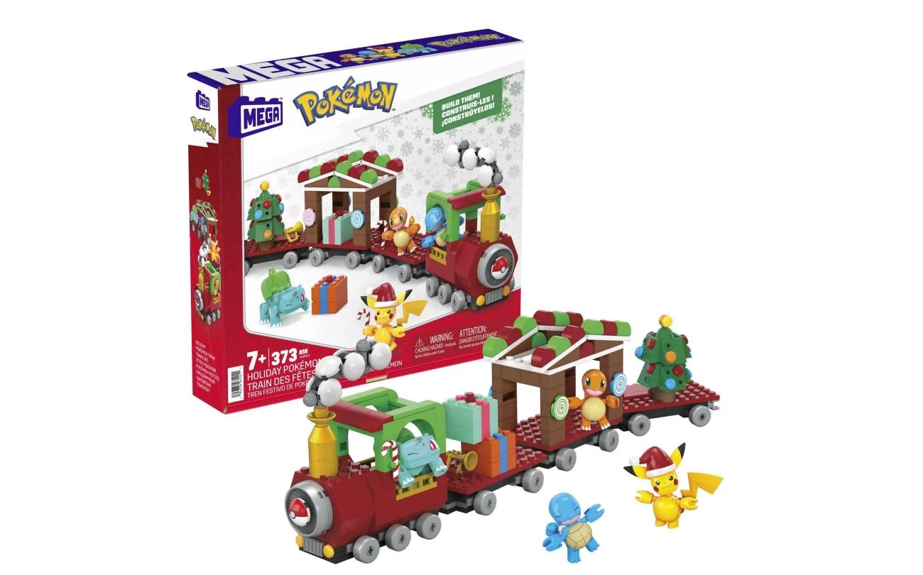 Mega Bloks POKÉMON - HOLIDAY TRAIN 1 Mega Bloks POKÉMON - HOLIDAY TRAIN
