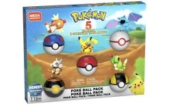 Mega Bloks MEGA Pokemon Pokemon Poké Ball Pack 6 Mega Bloks MEGA Pokemon Pokemon Poké Ball Pack -Stijlvolle Speelgoed Winkel 01738537 003.36743775